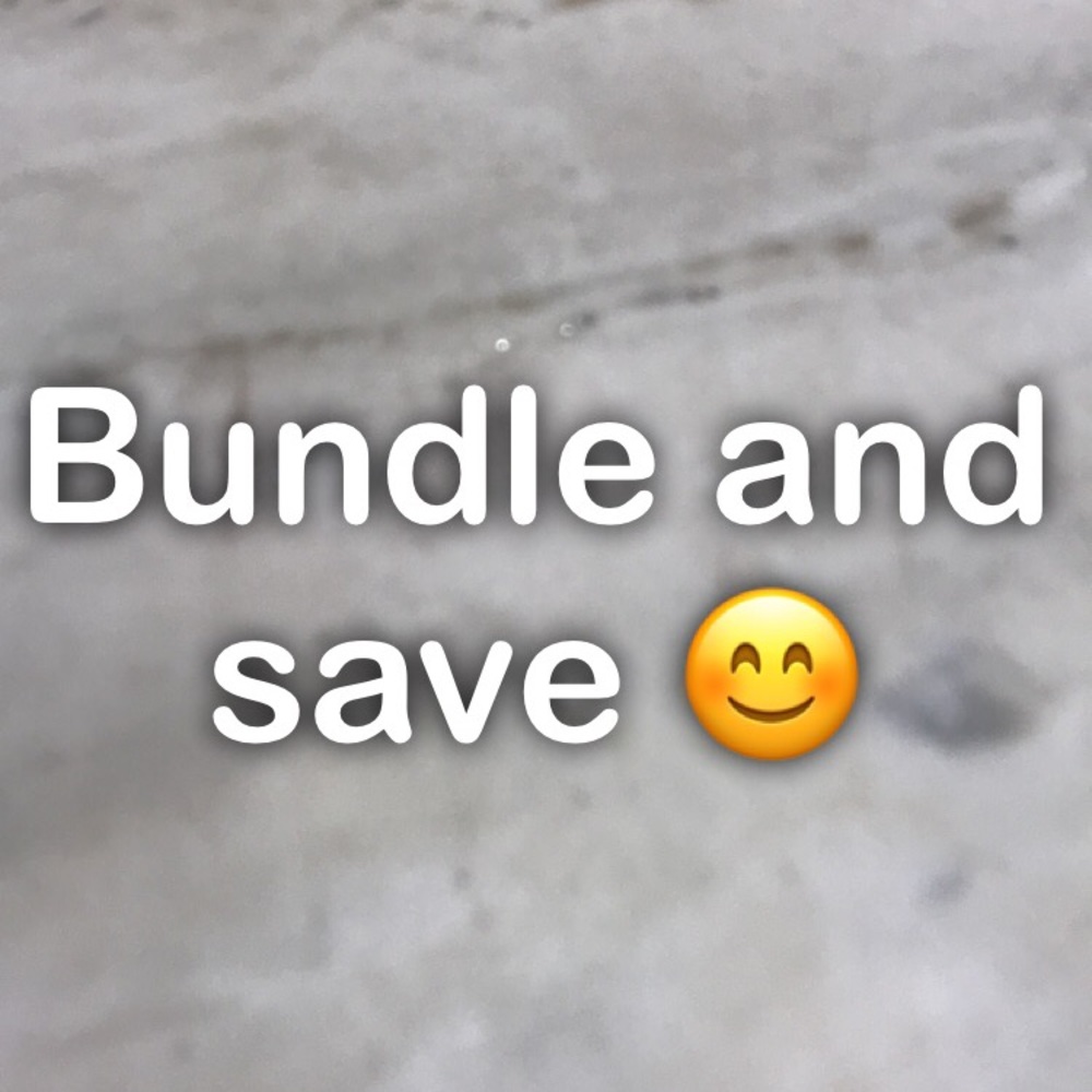 Bundle and save.... make an offer, save money!